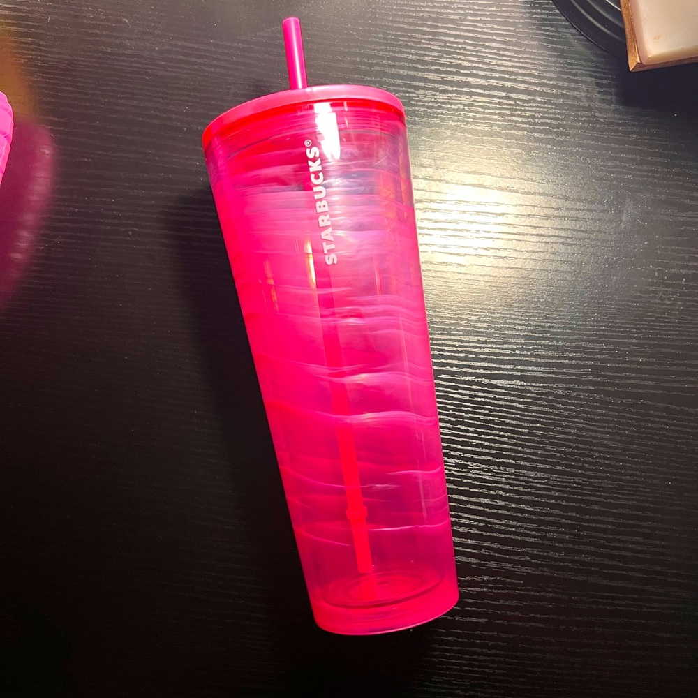 New Starbucks Barbie Cold tumbler 24 Oz